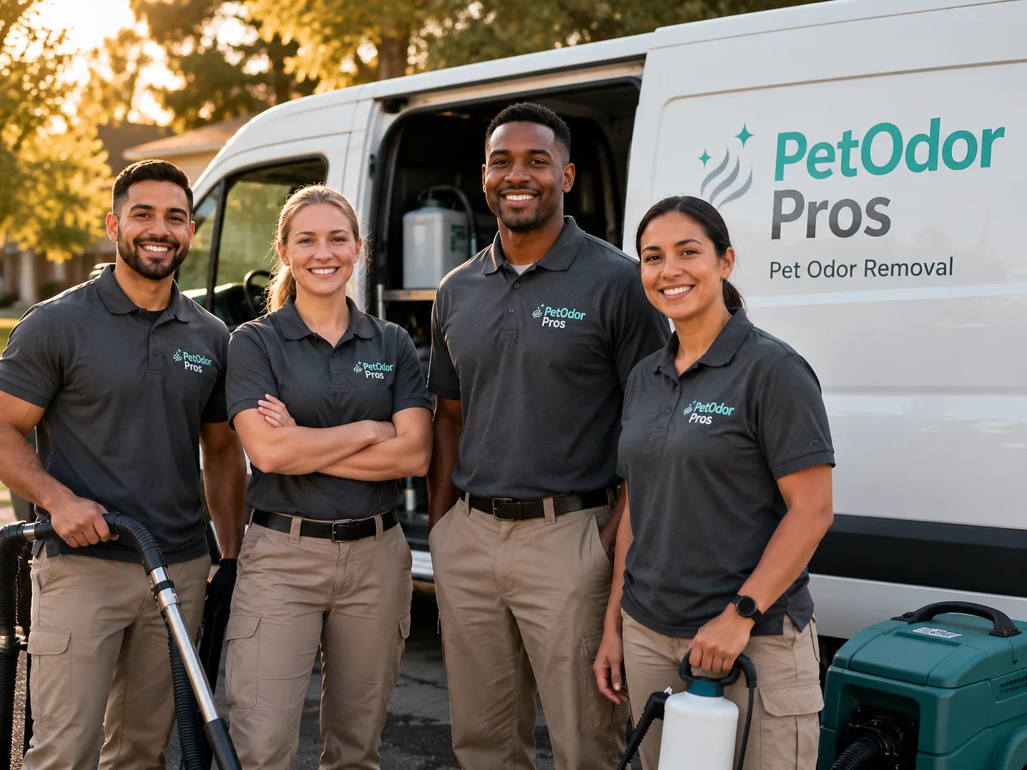 Pet Odor Removal team serving Linden, PA